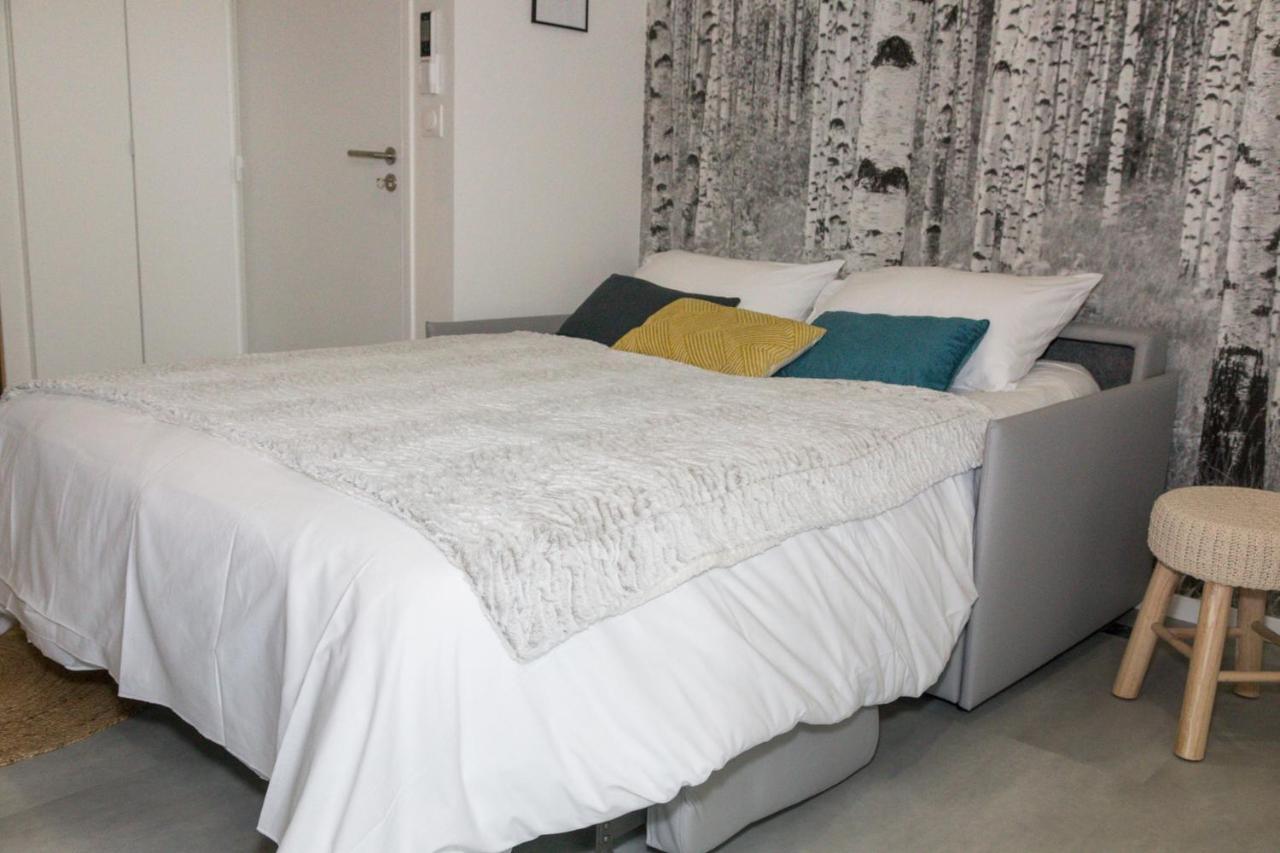 Appart-Hotel N 4 Calme Avec Terrasse, Wi-Fi Haut Debit, Petit-Dejeuner, Room-Service Et Parking Prive Chouzelot Exteriör bild